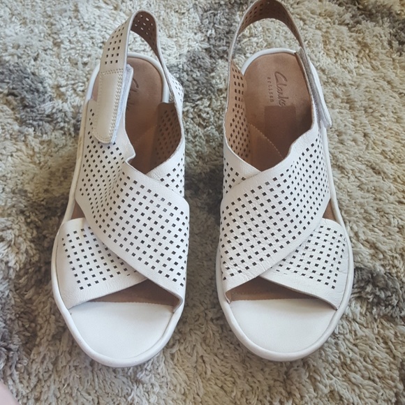 clarks women's reedly variel wedge sandal